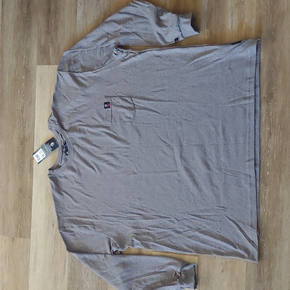 NWT Tyndale Classic Casual Arc Rated Flame Resistant T-Shirt Grey Size 4X